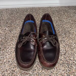 SPERRY Top-Sider Men's Classic Brown Leather Boat Shoes